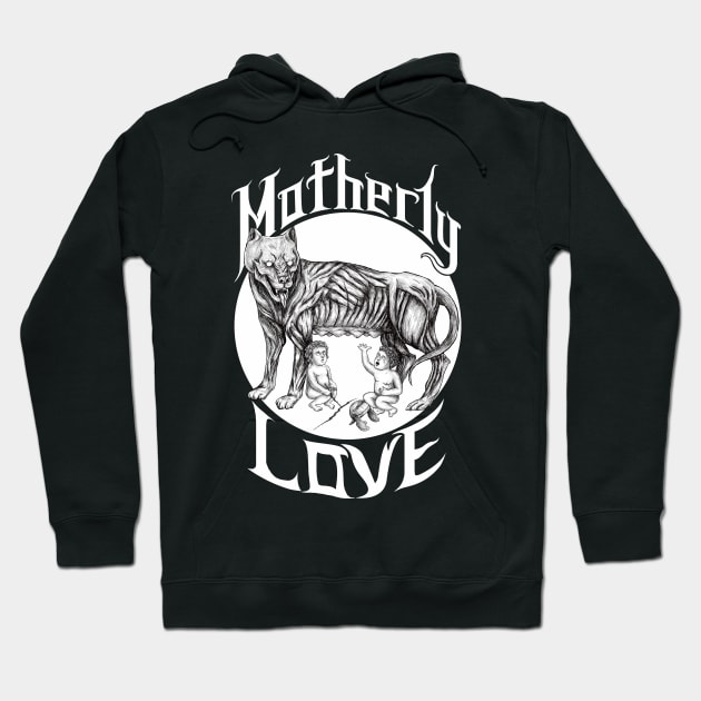 motherly love_Romulus and Rem_w Hoodie by JaLand